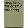Meditation For Cosmic Ordering door Glenn Harrold