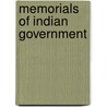 Memorials of Indian Government by Sir John William Kaye