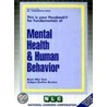 Mental Health & Human Behavior by Unknown