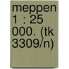 Meppen 1 : 25 000. (tk 3309/n) by Unknown