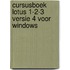Cursusboek Lotus 1-2-3 versie 4 voor Windows
