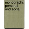 Monographs Personal And Social door Baron Richard Monckton Milnes Houghton