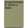 Programmeren in simon s basic by Martin Eppink
