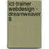 Ict-trainer webdesign - dreamweaver 8