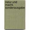Natur und Macht. Sonderausgabe by Joachim Radkau