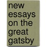 New Essays on the Great Gatsby door Onbekend