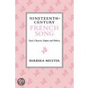 Nineteenth-Century French Song door Barbara Meister