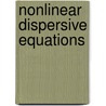 Nonlinear Dispersive Equations by Terence Tao