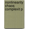 Nonlinearity Chaos Complexit P door Franco Vaio