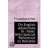 On English Adjectives In -Able