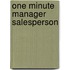 One Minute Manager Salesperson