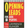 Opening Leads For Acol Players door Ron Klinger
