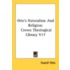 Otto's Naturalism and Religion