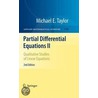 Partial Differential Equations by Michael E. Taylor