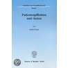 Patientenpflichten und -lasten by Kathrin Engst