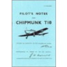 Pilot's Notes For Chipmunk T10 door Air Ministry