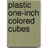 Plastic One-Inch Colored Cubes