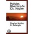Poesies Diverses De Ch. Nodier