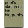 Poet's Sketch of His Biography by Dean Nichols