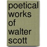 Poetical Works Of Walter Scott door Walter Scott