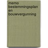 Memo Bestemmingsplan en Bouwvergunning door E.W.J. Groot
