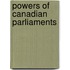 Powers of Canadian Parliaments