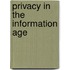 Privacy in the Information Age
