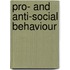 Pro- And Anti-Social Behaviour