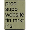 Prod Supp Website Fin Mrkt Ins door Onbekend