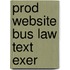 Prod Website Bus Law Text Exer