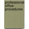 Professional Office Procedures door Susan H. Cooperman