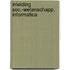 Inleiding soc.-wetenschapp. informatica