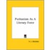 Puritanism As A Literary Force