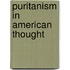 Puritanism In American Thought