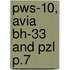 Pws-10, Avia Bh-33 And Pzl P.7