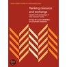 Ranking, Resource And Exchange door Colin Renfrew