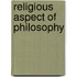 Religious Aspect of Philosophy