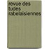 Revue Des Tudes Rabelaisiennes