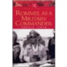 Rommel As A Military Commander by Ronald Lewin