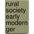 Rural Society Early Modern Ger