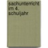 Sachunterricht im 4. Schuljahr