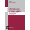 Selected Areas In Cryptography by Unknown