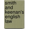 Smith And Keenan's English Law door Stuart Weinstein