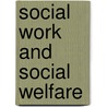 Social Work And Social Welfare door Marla Berg-Weger