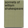 Sonnets of William Shakespeare by Clara Longworth Chambrun