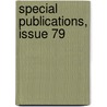 Special Publications, Issue 79 door Survey U.S. Coast And