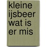KLEINE IJSBEER WAT IS ER MIS