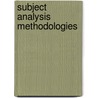 Subject Analysis Methodologies door Eleanor D. Dym