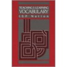 Teaching & Learning Vocabulary by I.S. P. Nation