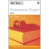 Test Your Professional English door Nick Brieger